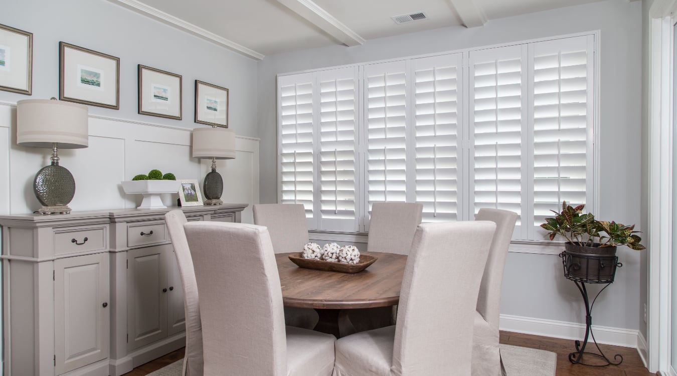 shutters in Honolulu living room